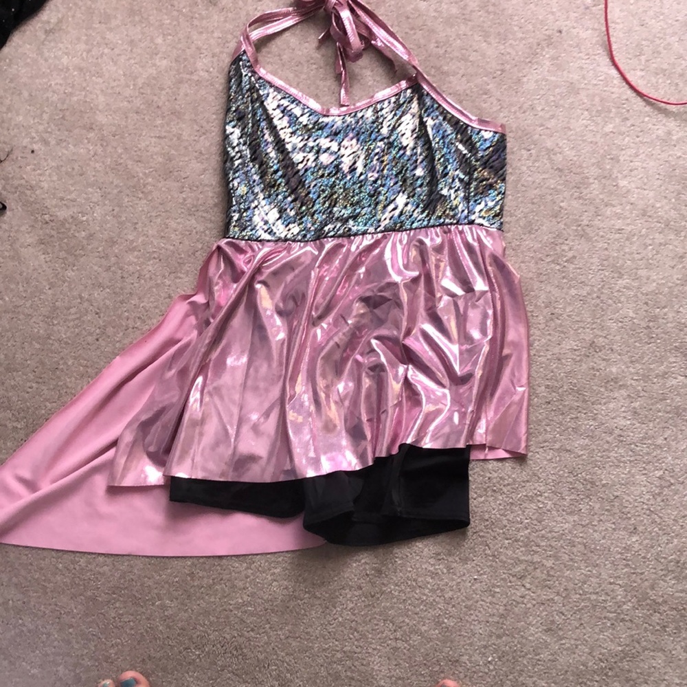 Halter skater dress